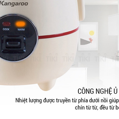 Nồi Cơm Điện Kangaroo KG823 (1.2 Lít) - Hàng chính hãng