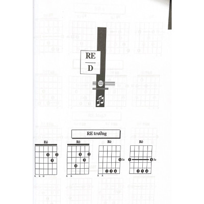 1000 Hợp Âm Cho Đàn Guitare (Tái Bản)