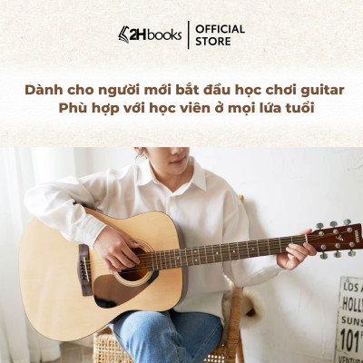 Sách học guitar, Sách 45  ngày biết đệm guitar, tự học guitar cơ bản, giáo trình guitar, học đàn guitar- 2HBooks