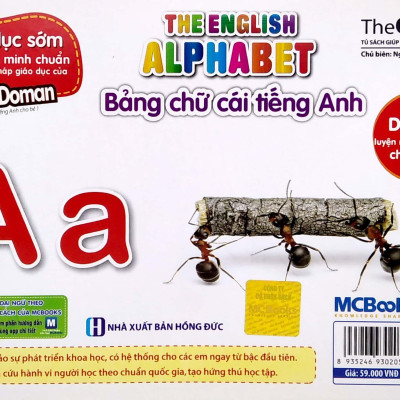 Bảng Chữ Cái Tiếng Anh - Giáo Dục Sớm Thẻ Thông Minh Chuẩn Theo Phương Pháp Giáo Dục Của Glenn Doman