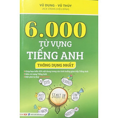Sách - 6.000 Từ vựng tiếng anh thông dụng nhất