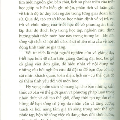 Dẫn Luận Triết Học - Lê Công Sự