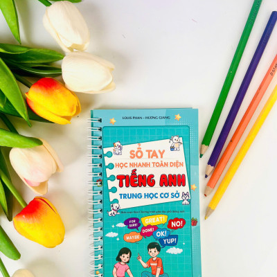 Sách - Sổ Tay Học Nhanh Toàn Diện Tiếng Anh Trung Học Cơ Sở - ndbooks