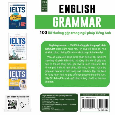 English Grammar - 100 Lỗi Thường Gặp Trong Ngữ Pháp Tiếng Anh