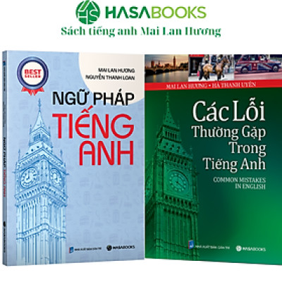 Combo 2 Cuốn Ngữ Pháp Tiếng Anh Và Các Lỗi Thường Gặp