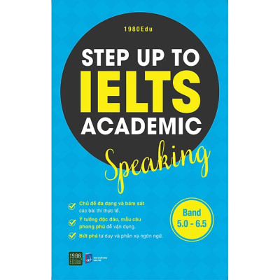 Combo 2Q Sách Luyện Thi Ielts:  Step Up To Ielts Academic Reading  +  Step Up To Ielts Academic Speaking