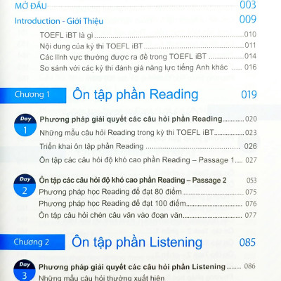 10 Ngày Tập Trung Ôn Tập Cho Bài Thi Toefl IBT