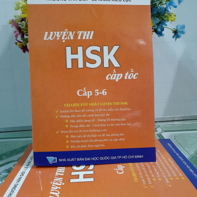 Sách - combo: Luyện thi HSK cấp tốc tập 3 (tương đương HSK 5+6 kèm CD) + Bài Tập Củng Cố Ngữ Pháp HSK – Cấu Trúc Giao Tiếp & Luyện Viết HSK 4-5 Kèm Đáp Án + DVD tài liệu