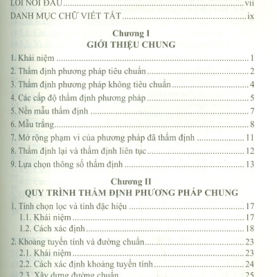Thẩm Định Phương Pháp Và Đánh Giá Độ Không Đảm Bảo Đo Trong Phân Tích Hoá Học (Tái bản lần thứ nhất có bổ sung và chỉnh sửa)