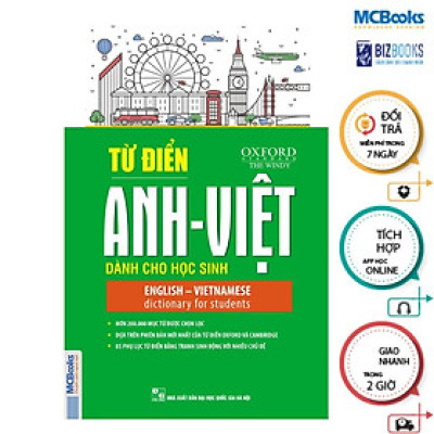 Sách - Từ Điển Anh - Việt Dành Cho Học Sinh - MCBooks