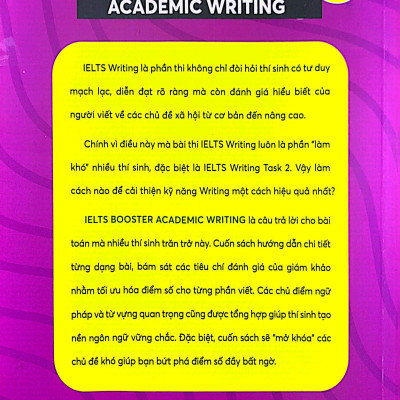 Ielts Booster - Academic Writing