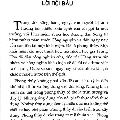 Phong Thủy Thực Hành Trong Xây Dựng Và Kiến Trúc Nhà Ở (Tái Bản )