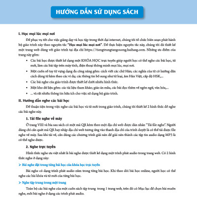 Giáo Trình Tiếng Trung Tăng Cường (Khổ Lớn - In Màu) - Giáo Trình Tổng Hợp 6 (Học Kèm Khóa Học Trực Tuyến Miễn Phí, Tặng File Nghe MP3) 