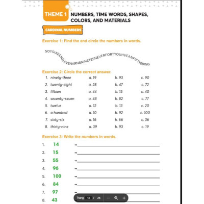 Sách - Bài Tập Từ Vựng Tiếng Anh Cơ Bản - Basic English Vocabulary Exercises - MCBooks