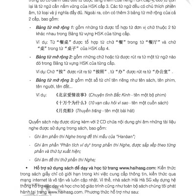 Luyện Thi HSK Cấp Tốc Cấp 3-4