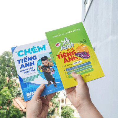 Combo Sách Chinh Phục Tiếng Anh: Chém Tiếng Anh Không Cần Động Não + Lộ Trình Học Tiếng Anh Cho Người Mất Gốc