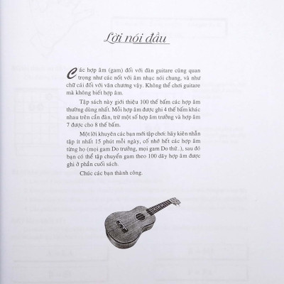 1000 Hợp Âm Cho Đàn Guitare (Tái Bản)