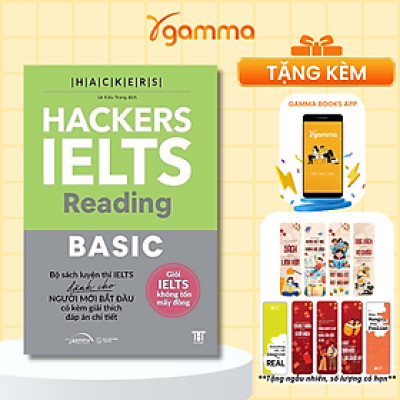 Hackers IELTS Basic – Reading (*** Sách Bản Quyền ***)