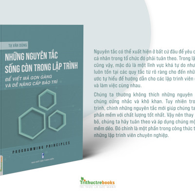 Những nguyên tắc sống còn trong lập trình: Để viết mã gọn gàng và dễ nâng cấp bảo trì