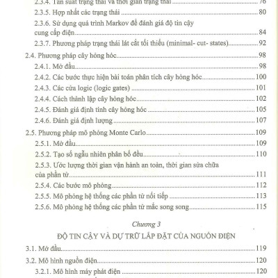 Độ Tin Cậy Trong Hệ Thống Điện