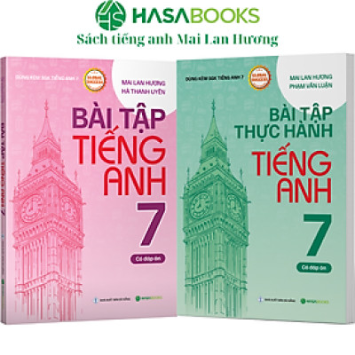 Combo 2 Cuốn Bài Tập + Thực Hành Tiếng Anh 7 Global Success (Có Đáp Án)