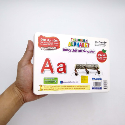 Bảng Chữ Cái Tiếng Anh - Giáo Dục Sớm Thẻ Thông Minh Chuẩn Theo Phương Pháp Giáo Dục Của Glenn Doman