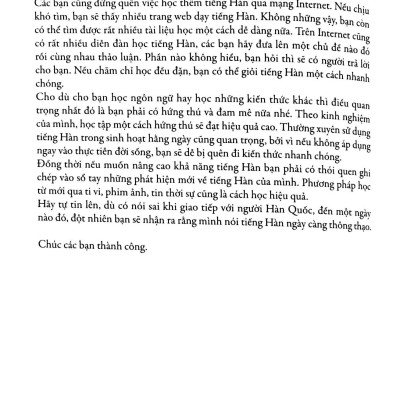 Vui Học Tiếng Hàn Cùng Với Châu Thùy Trang