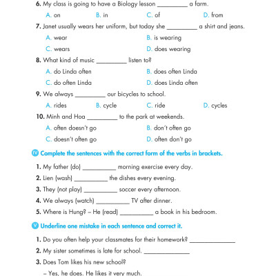 Bổ trợ nâng cao 4 kỹ năng Tiếng Anh Nghe - Nói - Đọc - Viết 6 (Global Success) - MEGA 