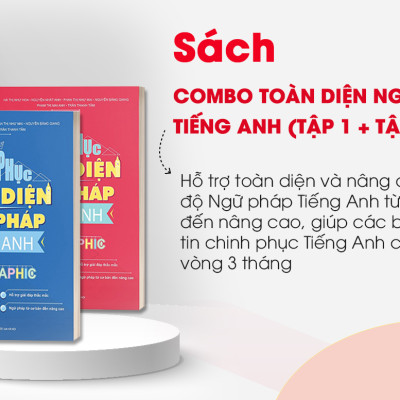 Combo Chinh phục toàn diện Ngữ pháp tiếng Anh bằng Infographic