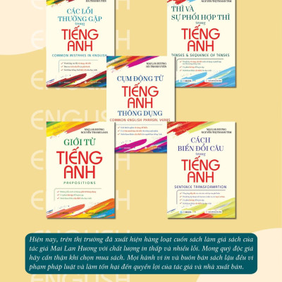 Combo 1 Cuốn sách: Giải Thích Ngữ Pháp Tiếng Anh (Tái Bản 2022)