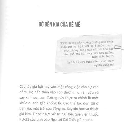 Say xỉn học toàn thư hay là lan man lúc vào bếp sau cơn say