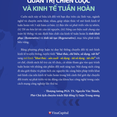 Quản trị chiến lược và kinh tế tuần hoàn - Tác giả Marcello Tonelli , Nicoló Cristoni