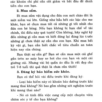 Bách Khoa Tri Thức Thai Sản - Mang Thai Và Những Điều Cần Biết _VT