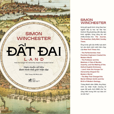 Sách - Đất đai - Ham muốn sở hữu định hình thế giới hiện đại (Simon Winchester) (Nhã Nam Official)