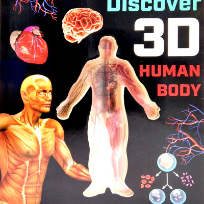 Discover 3D Human Body - Black Cover