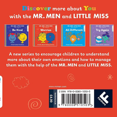 Truyện đọc thiếu nhi  tiếng Anh: Mr. Men and Little Miss Discover You — MR. MEN LITTLE MISS: WORRIES