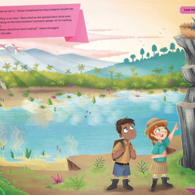 Dangerous Dinosaurs: Giant Foil Sticker Book with Puzzles and Activities - Khủng long nguy hiểm