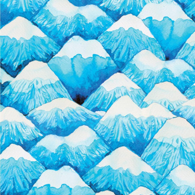 Blue & White Note Cards, 24 Blank Cards: 8 Unique Designs With 25 Patterned Envelopes