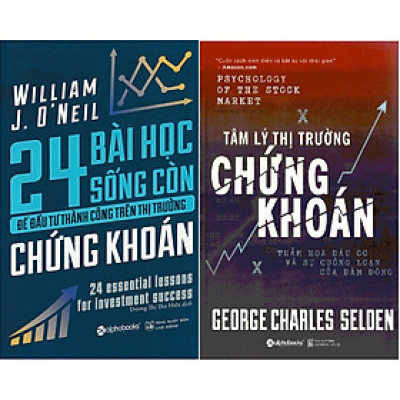 Combo Thị Trường Chứng Khoán ( 24 Bài Học Sống Còn Để Đầu Tư Thành Công Trên Thị Trường Chứng Khoán + Tâm Lý Thị Trường Chứng Khoán ) ( Quà Tặng: Cây Viết Kute