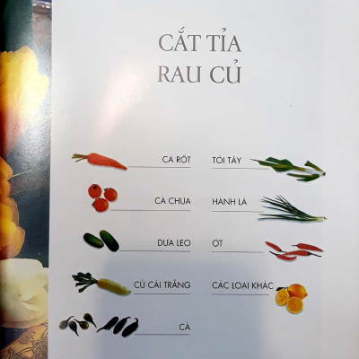 Nghệ Thuật Trang Trí & Cắt Tỉa Rau Củ