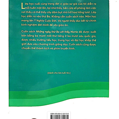 Những Ngày Thứ Ba Với Thầy Morrie (Tái Bản 2023)