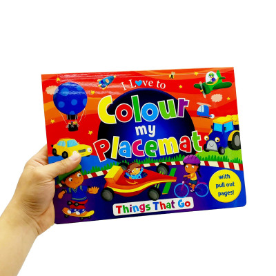 I Love To Colour My Placemat: Things That Go