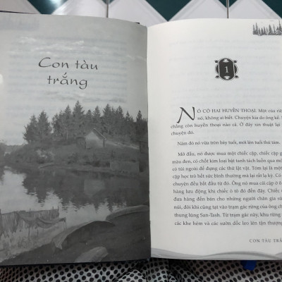 Con tàu trắng (Bìa cứng)