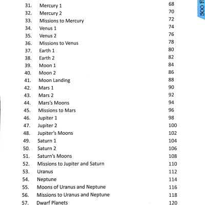 500 Fantastic Facts - Space
