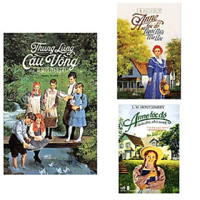 Combo tiểu thuyết được yêu mến: Anne Tóc Đỏ Dưới Chái Nhà Xanh + Anne Tóc Đỏ và Ngôi Nhà Mơ Ước + Thung Lũng Cầu Vồng <Bookmark>