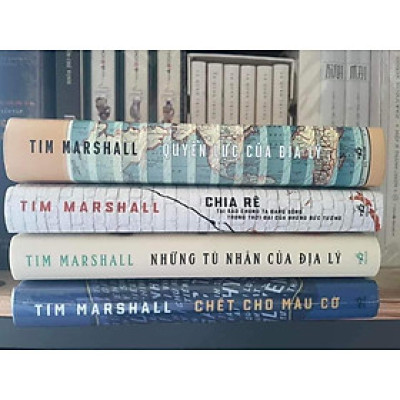 Combo 4c Tim Marshall - Sách bìa cứng có áo khoác