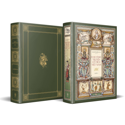 Sách - Bộ Sách Kho Tàng Truyện Cổ Tích Việt Nam - Quyển 1 + Quyển 2 (Bộ 2 Quyển) - Bìa Cứng