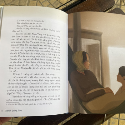 [bìa cứng minh họa màu giấy mỹ thuật] DÒNG SÔNG THƠ ẤU – Nguyễn Quang Sáng – Bìa cứng - ấn bản kỷ niệm 65 năm thành lập NXB Kim Đồng