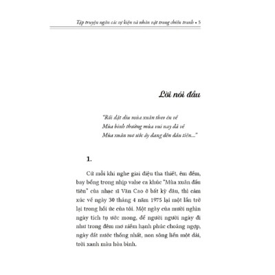 Tập Truyện Ngắn Các Sự Kiện Và Nhân Vật Trong Chiến Tranh - (Kỷ niệm 50 năm ngày giải phóng miền Nam thống nhất đất nước 1975 - 2025)