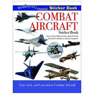 Wonders Of Learning - Sticker Book - Discover Combat Aircraft